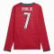 Portugalsko Cristiano Ronaldo 7 Domácí Dres MS 2026 - Dlouhý Rukáv