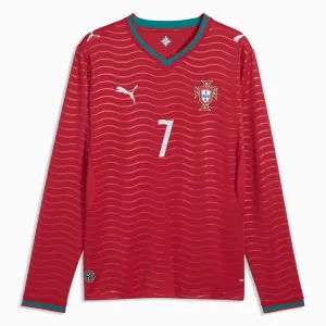 Portugalsko Cristiano Ronaldo 7 Domácí Dres MS 2026 - Dlouhý Rukáv
