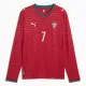 Portugalsko Cristiano Ronaldo 7 Domácí Dres MS 2026 - Dlouhý Rukáv