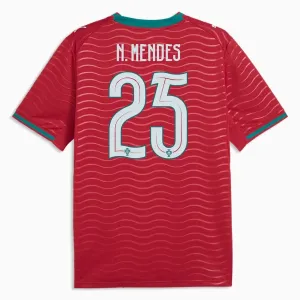 Portugalsko Nuno Mendes 25 Domácí Dres MS 2026 Portugalsko Nuno Mendes 25 Domácí Dres MS 2026
