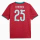 Portugalsko Nuno Mendes 25 Domácí Dres MS 2026