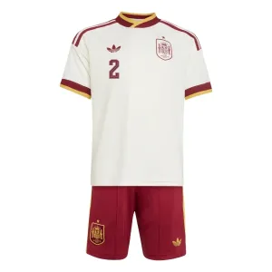 Španělsko Daniel Carvajal 2 Dětský Venkovní Dres MS 2026