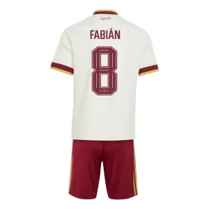 Španělsko Fabián Ruiz 8 Dětský Venkovní Dres MS 2026 Španělsko Fabián Ruiz 8 Dětský Venkovní Dres MS 2026