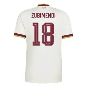 Španělsko Martín Zubimendi 18 Venkovní Dres MS 2026 Španělsko Martín Zubimendi 18 Venkovní Dres MS 2026