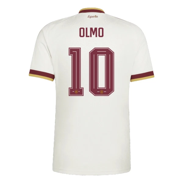Španělsko Olmo 10 Venkovní Dres MS 2026 Španělsko Olmo 10 Venkovní Dres MS 2026