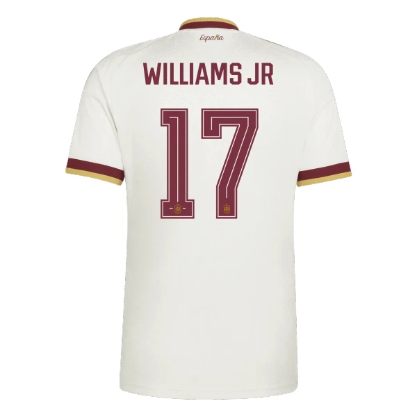 Španělsko Williams JR 17 Venkovní Dres MS 2026 Španělsko Williams JR 17 Venkovní Dres MS 2026