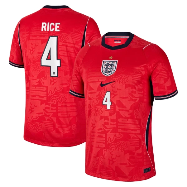 Anglie Declan Rice 4 Venkovní Dres MS 2026 Anglie Declan Rice 4 Venkovní Dres MS 2026