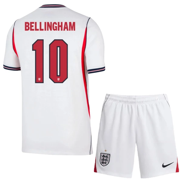 Anglie Jude Bellingham 10 Dětský Domácí Dres MS 2026 Anglie Jude Bellingham 10 Dětský Domácí Dres MS 2026