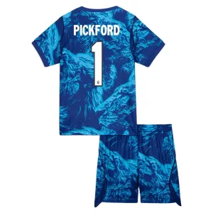 Anglie Pickford 1 Dětský Domácí Brankářské Dres MS 2026 Anglie Pickford 1 Dětský Domácí Brankářské Dres MS 2026