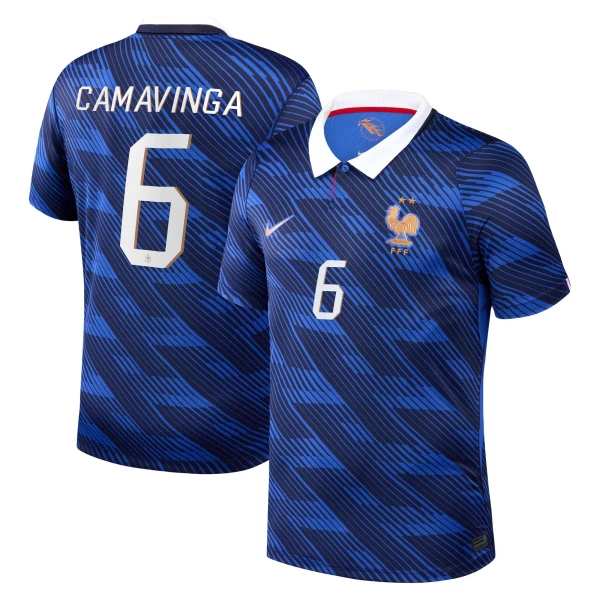 Francie Eduardo Camavinga 6 Domácí Dres MS 2026