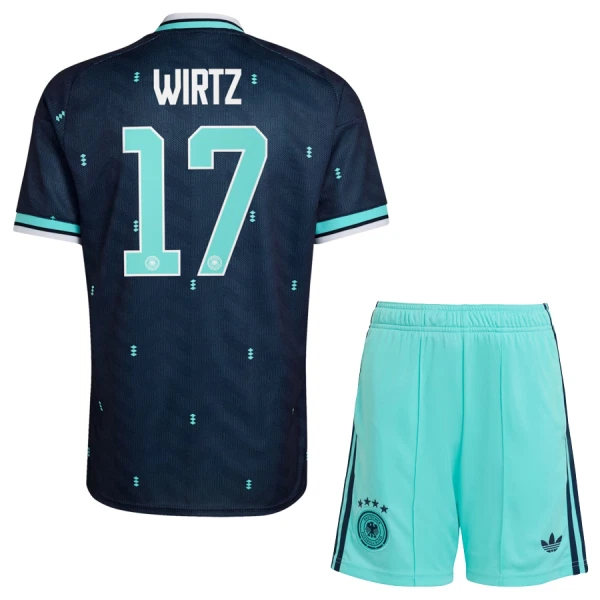 Německo Florian Wirtz 17 Dětský Venkovní Dres MS 2026 Německo Florian Wirtz 17 Dětský Venkovní Dres MS 2026