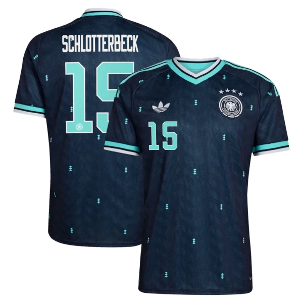 Německo Nico Schlotterbeck 15 Venkovní Dres MS 2026 Německo Nico Schlotterbeck 15 Venkovní Dres MS 2026