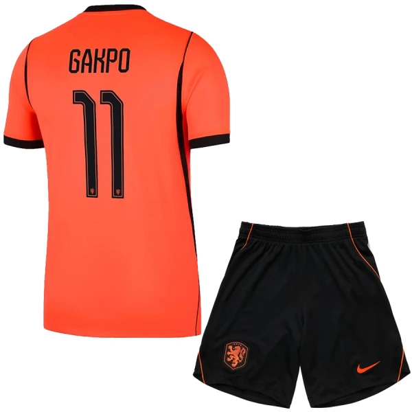 Nizozemsko Cody Gakpo 11 Dětský Domácí Dres MS 2026 Nizozemsko Cody Gakpo 11 Dětský Domácí Dres MS 2026