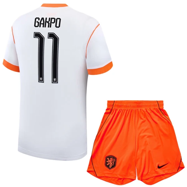 Nizozemsko Cody Gakpo 11 Dětský Venkovní Dres MS 2026 Nizozemsko Cody Gakpo 11 Dětský Venkovní Dres MS 2026