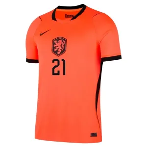 Nizozemsko Frenkie de Jong 21 Dětský Domácí Dres MS 2026