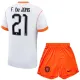 Nizozemsko Frenkie de Jong 21 Dětský Venkovní Dres MS 2026