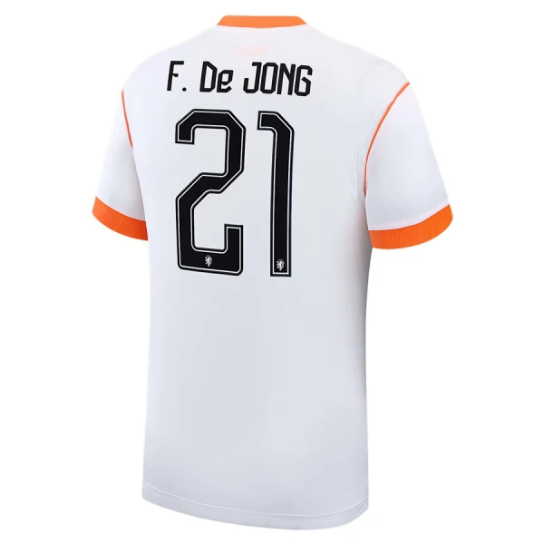 Nizozemsko Frenkie de Jong 21 Dětský Venkovní Dres MS 2026