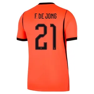 Nizozemsko Frenkie de Jong 21 Domácí Dres MS 2026