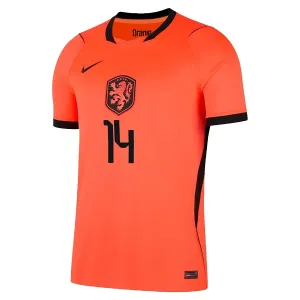 Nizozemsko Tijjani Reijnders 14 Domácí Dres MS 2026