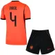 Nizozemsko Virgil van Dijk 4 Dětský Domácí Dres MS 2026