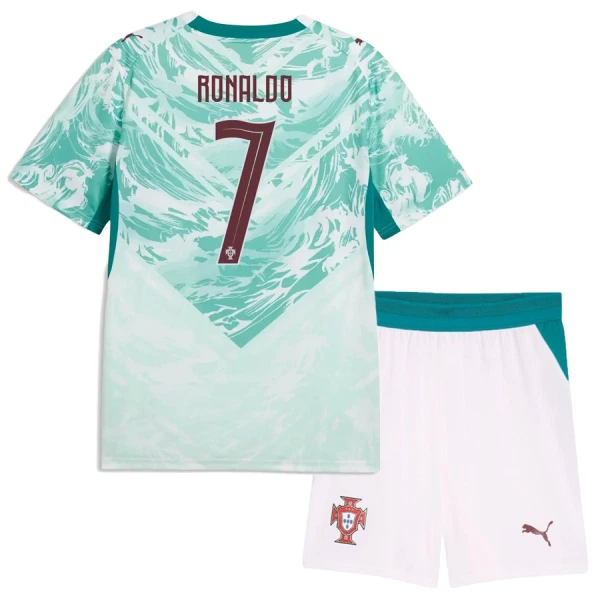 Portugalsko Cristiano Ronaldo 7 Dětský Venkovní Dres MS 2026 Portugalsko Cristiano Ronaldo 7 Dětský Venkovní Dres MS 2026