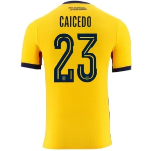 Ekvádor Moisés Caicedo 23 Domácí Dres MS 2026 Ekvádor Moisés Caicedo 23 Domácí Dres MS 2026