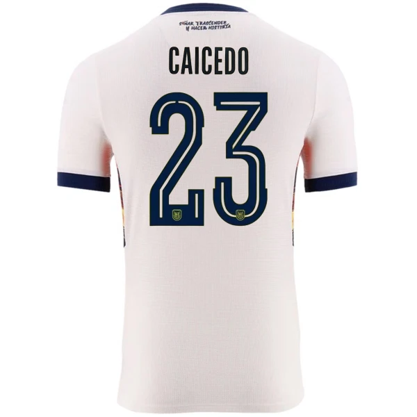 Ekvádor Moisés Caicedo 23 Třetí Dres MS 2026 Ekvádor Moisés Caicedo 23 Třetí Dres MS 2026