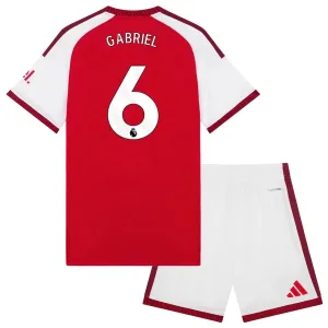 Arsenal Gabriel 6 Dětský Domácí Dres 2026/27