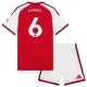 Arsenal Gabriel 6 Dětský Domácí Dres 2026/27 Arsenal Gabriel 6 Dětský Domácí Dres 2026/27