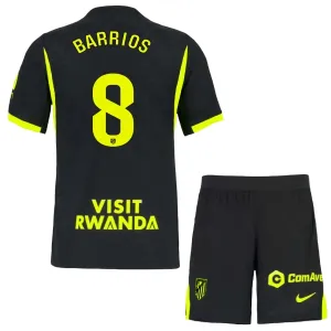 Atlético Madrid Barrios 8 Dětský Venkovní Dres 2026/27 Atlético Madrid Barrios 8 Dětský Venkovní Dres 2026/27