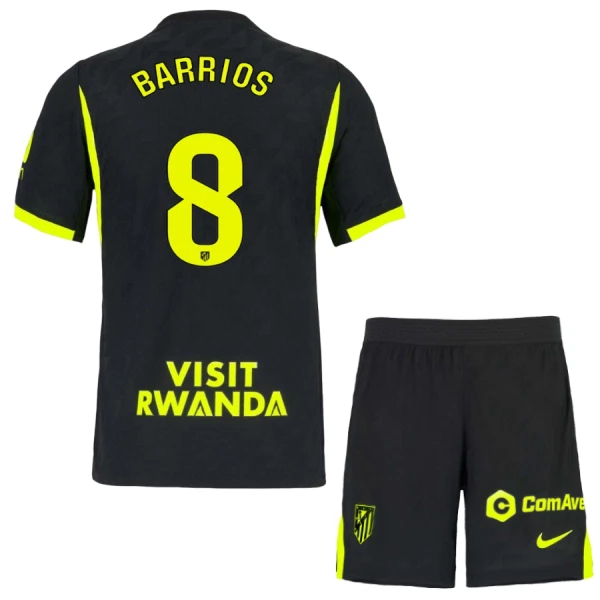 Atlético Madrid Barrios 8 Dětský Venkovní Dres 2026/27 Atlético Madrid Barrios 8 Dětský Venkovní Dres 2026/27