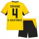 Borussia Dortmund Nico Schlotterbeck 4 Dětský Domácí Dres 2026/27 Borussia Dortmund Nico Schlotterbeck 4 Dětský Domácí Dres 2026/27