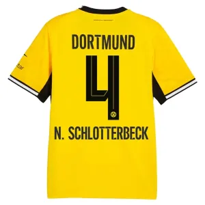 Borussia Dortmund Nico Schlotterbeck 4 Domácí Dres 2026/27 Borussia Dortmund Nico Schlotterbeck 4 Domácí Dres 2026/27