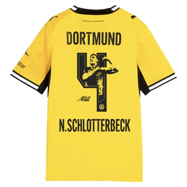 Borussia Dortmund Nico Schlotterbeck 4 Domácí Dres 2026/27 (Speciální Edice) Borussia Dortmund Nico Schlotterbeck 4 Domácí Dres 2026/27 (Speciální Edice)
