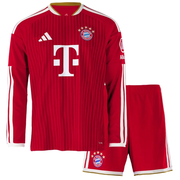 FC Bayern Mnichov Dětský Domácí Dres 2026/27 - Dlouhý Rukáv