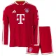 FC Bayern Mnichov Dětský Domácí Dres 2026/27 - Dlouhý Rukáv