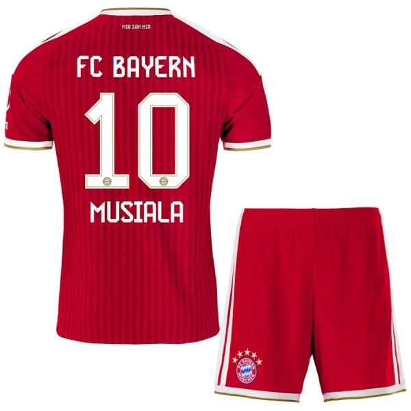 FC Bayern Mnichov Jamal Musiala 10 Dětský Domácí Dres 2026/27 FC Bayern Mnichov Jamal Musiala 10 Dětský Domácí Dres 2026/27