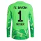 FC Bayern Mnichov Manuel Neuer 1 Domácí Brankářské Dres 2026/27 - Dlouhý Rukáv
