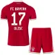 FC Bayern Mnichov Michael Olise 17 Dětský Domácí Dres 2026/27 FC Bayern Mnichov Michael Olise 17 Dětský Domácí Dres 2026/27