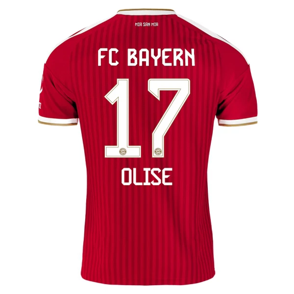 FC Bayern Mnichov Michael Olise 17 Dětský Domácí Dres 2026/27