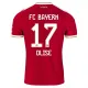 FC Bayern Mnichov Michael Olise 17 Dětský Domácí Dres 2026/27