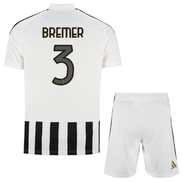 Juventus Bremer 3 Dětský Domácí Dres 2026/27 Juventus Bremer 3 Dětský Domácí Dres 2026/27