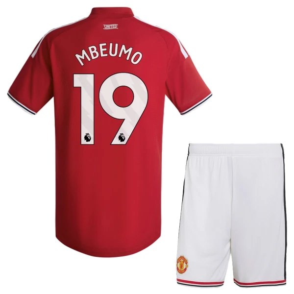 Manchester United Bryan Mbeumo 19 Dětský Domácí Dres 2026/27 Manchester United Bryan Mbeumo 19 Dětský Domácí Dres 2026/27