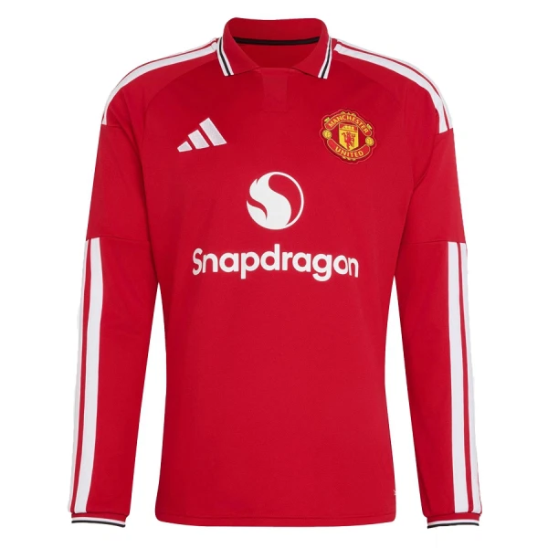 Manchester United Dětský Domácí Dres 2026/27 - Dlouhý Rukáv