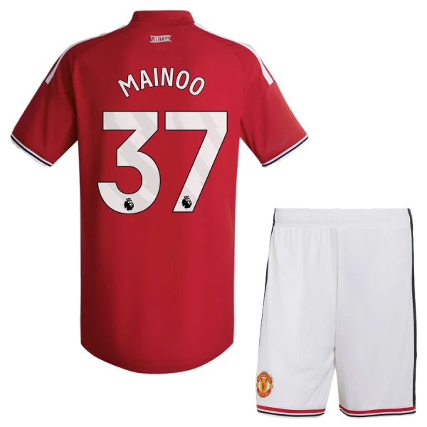 Manchester United Kobbie Mainoo 37 Dětský Domácí Dres 2026/27 Manchester United Kobbie Mainoo 37 Dětský Domácí Dres 2026/27