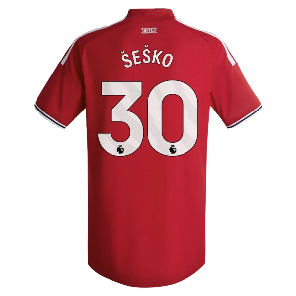 Manchester United Sesko 30 Dětský Domácí Dres 2026/27