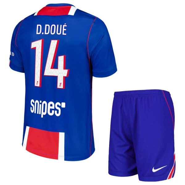 PSG Désiré Doué 14 Dětský Domácí Dres 2026/27 PSG Désiré Doué 14 Dětský Domácí Dres 2026/27