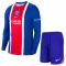 PSG Dětský Domácí Dres 2026/27 - Dlouhý Rukáv