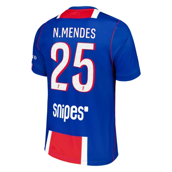 PSG Nuno Mendes 25 Domácí Dres 2026/27