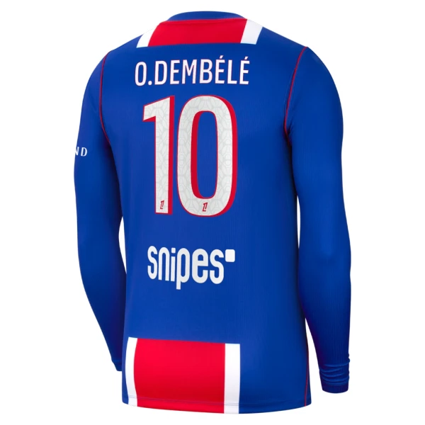 PSG Ousmane Dembélé 10 Domácí Dres 2026/27 - Dlouhý Rukáv